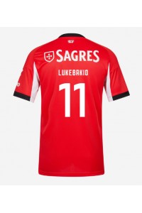 Benfica Dodi Lukebakio #11 Jalkapallovaatteet Kotipaita 2025-26 Lyhythihainen